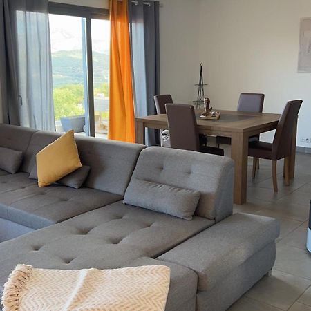 Haut De Villa - Vue Mer Avec Coucher De Soleil Cargèse 외부 사진