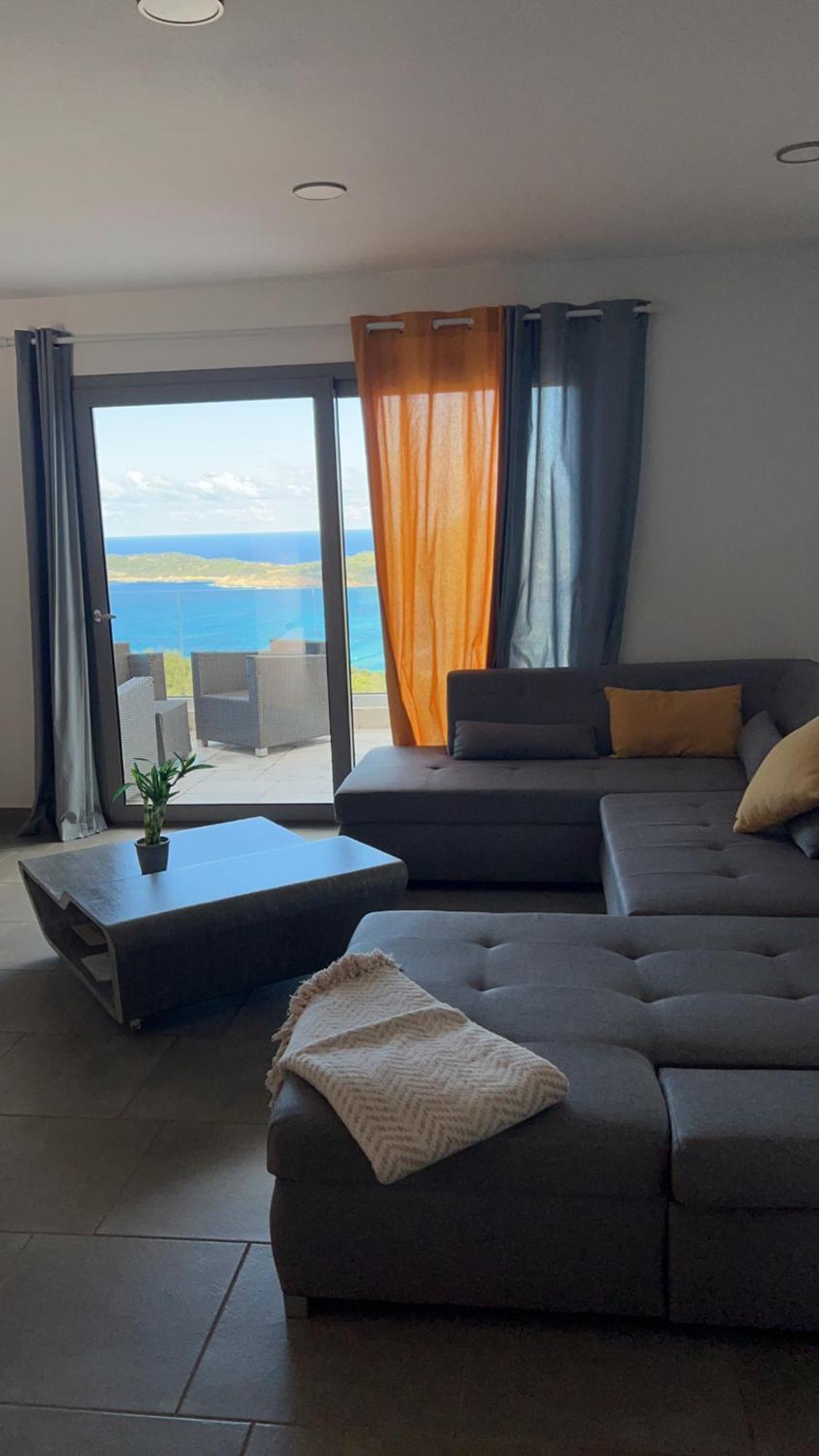 Haut De Villa - Vue Mer Avec Coucher De Soleil Cargèse 외부 사진